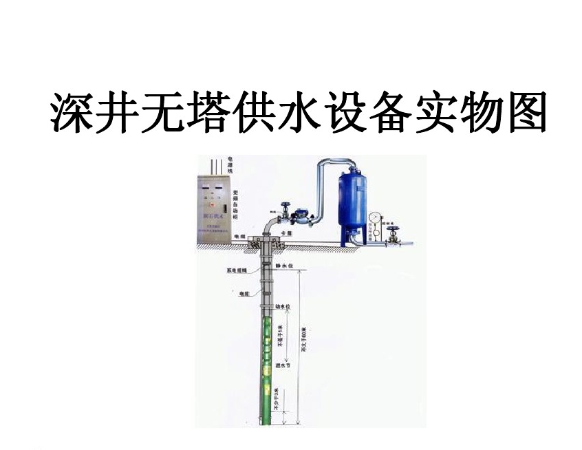 大同新荣区井泵无塔式供水设备